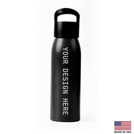 Black Water Bottle - 24oz