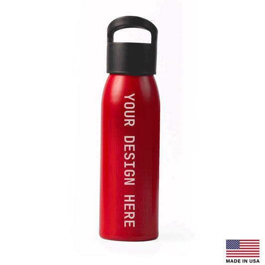 Red Water Bottle - 24oz