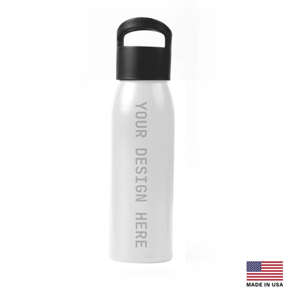 White Water Bottle - 24oz